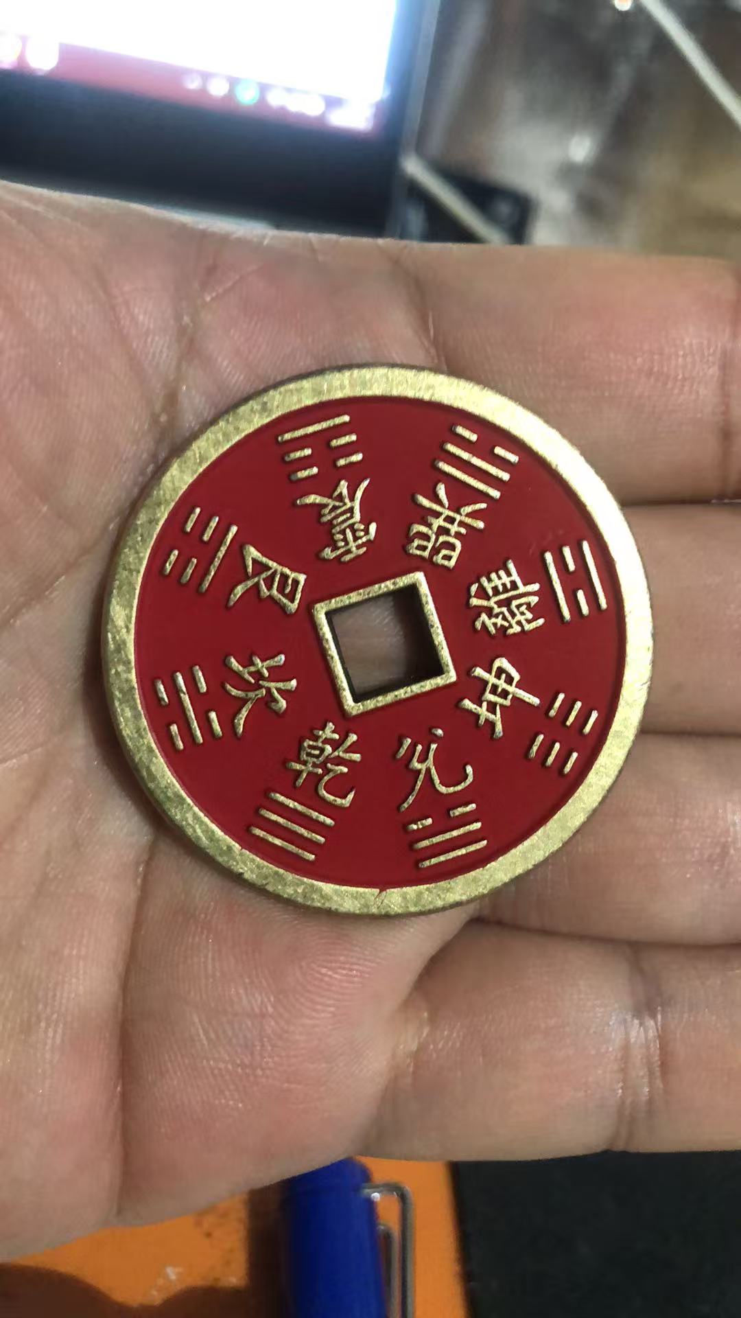 東方哲學道家文化古風转运銅錢吊墜山神的饋贈(山鬼花錢/山神的金币)