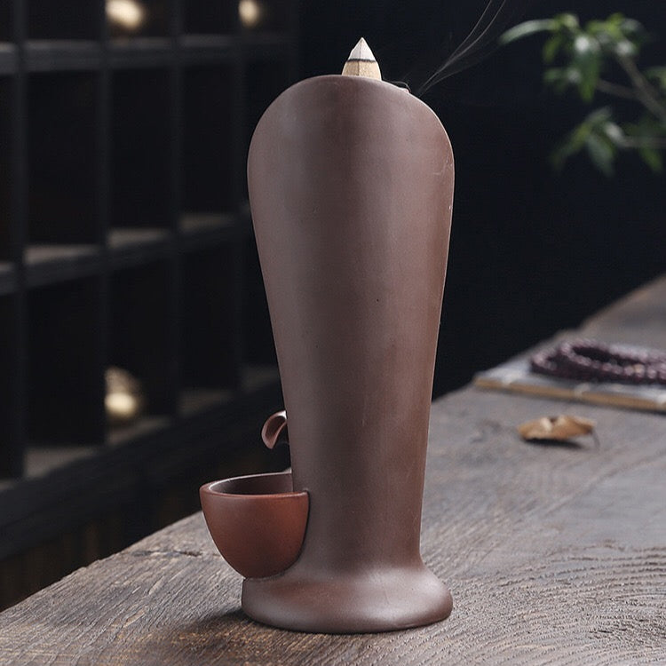 Aesthetic creative aromatherapy stove ceramic aromatherapy waterfall aromatherapy stove oriental aesthetic creative aromatherapy stove natural fragrance home decoration room decoration