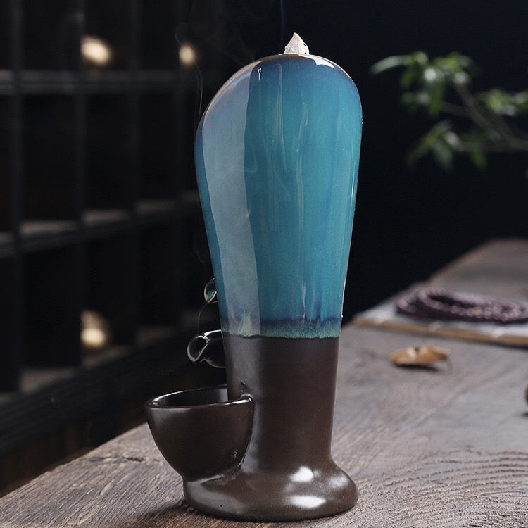 Aesthetic creative aromatherapy stove ceramic aromatherapy waterfall aromatherapy stove oriental aesthetic creative aromatherapy stove natural fragrance home decoration room decoration