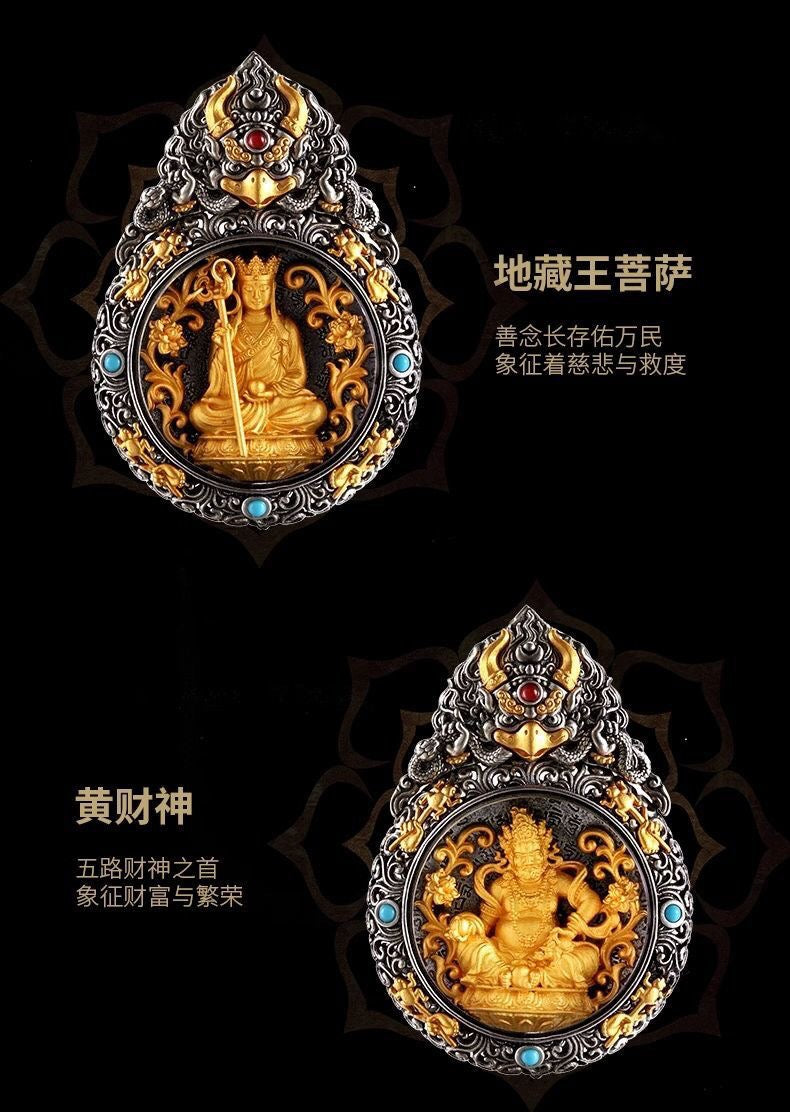 Natural agarwood Taoist mountain ghost Money pendant Fashion accessory selection pendant with unique Chinese style