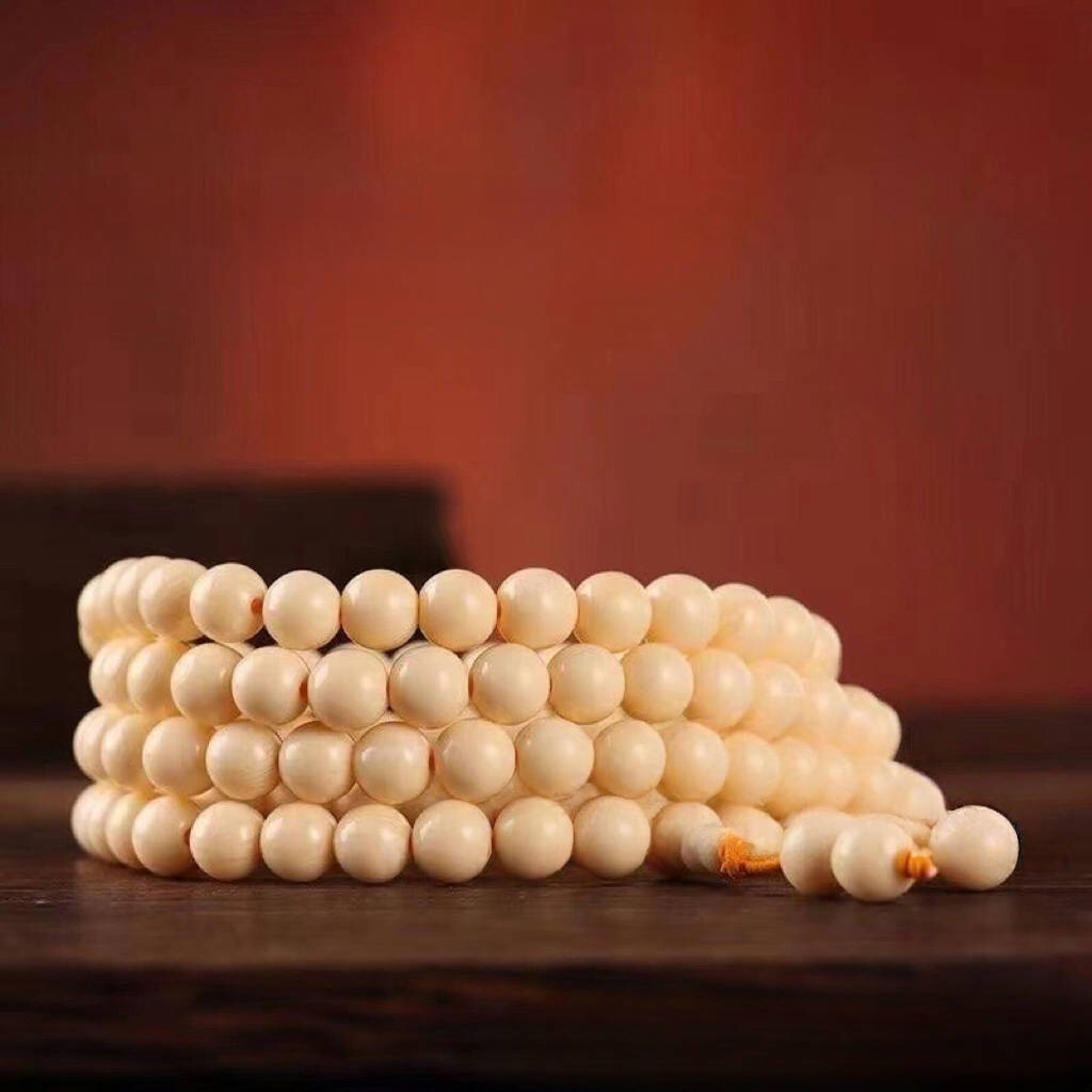 High-grade synthetic mammoth ivory rosary- a timeless craftsmanship for believers around the world